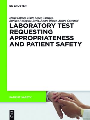 cover image of Laboratory Test Requesting Appropriateness and Patient Safety